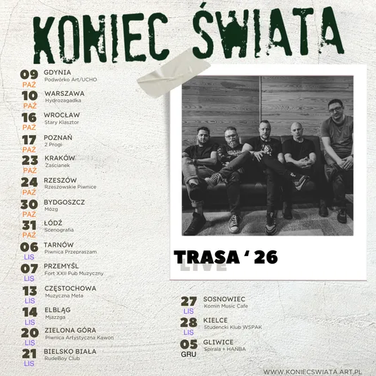 Koniec Świata - Trasa '26
